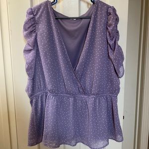 Polka Dot Blouse- Maurices 2x